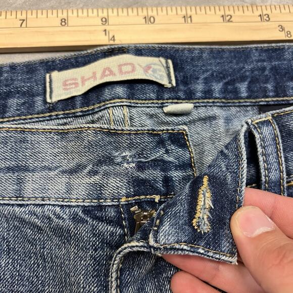 Vintage Shady LTD Eminem Baggy Jeans Size 36x32 Y2K HAS NO CLOSURE BUTTON - Picture 2 of 12